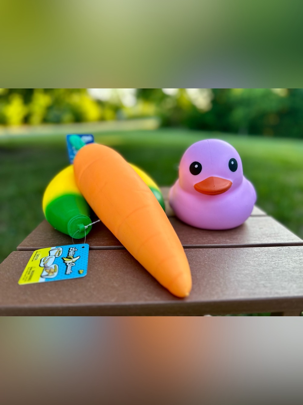 SET of 3 New Toymendous Viral Squishies Carrot Duck Banana